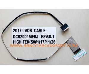 Lenovo IBM  LCD Cable สายแพรจอ  Y500  QIQY6    DC02001ME0J 